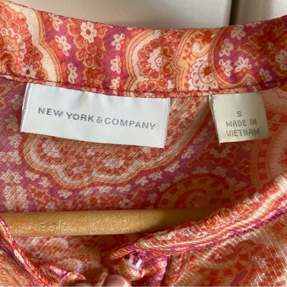 New York & Company Women’s Blouse/Top/Shirt - Picture 8 of 9